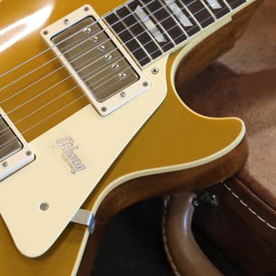 Minty! 2019 Gibson Custom Shop Historic 1957 Les Paul Electric Guitar Gold Top w/ Brazillian Fretboard + COA OHSC image 6