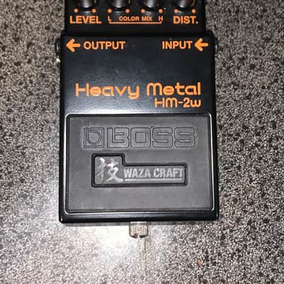 Boss HM-2w Heavy Metal waza craft distortion guitar effects pedal made in japan image 5