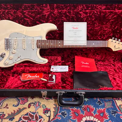 Fender American Original '60s Stratocaster 2017 Olympic White image 2