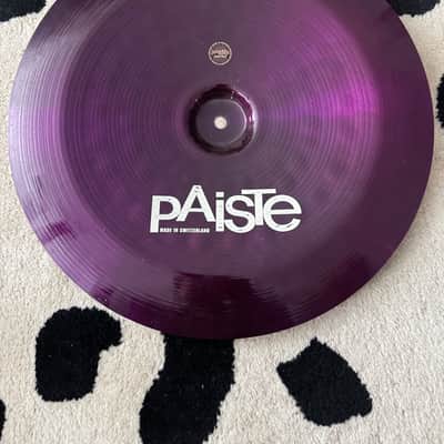 Paiste 16" Color Sound 900 Series China Cymbal 2017 - Present - Purple image 3