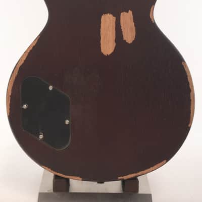 Vintage V100MR-TSB Icon Series Single Cut 2010s - Distressed Tobacco Sunburst image 11
