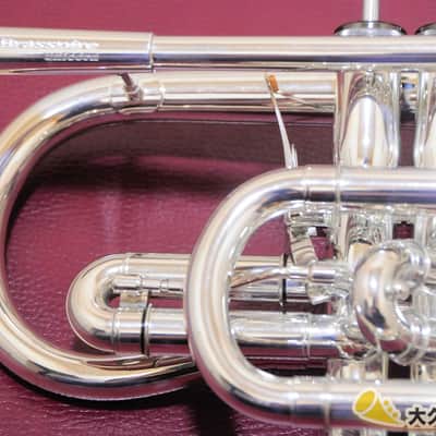 Brasspire Unicorn BPCT-B4S w/Black Nickel Trim (New) B♭Cornet image 3