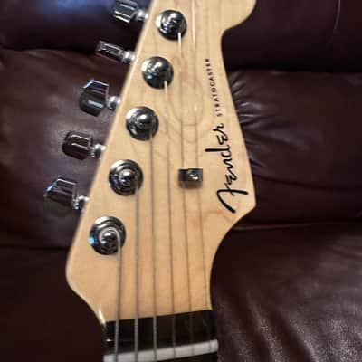 Fender American Elite Stratocaster with Ebony Fretboard 2019 - Satin Ice Blue Metallic image 2