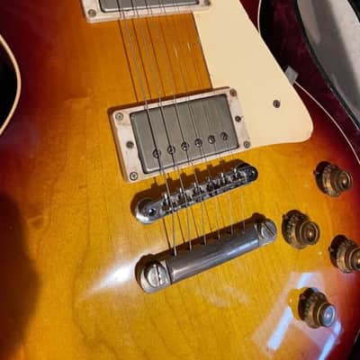 Gibson aged set, Pickguard, Pickup rings, switch plate, Top Hat knobs and jack plate, Les Paul, relic | 59 Parts image 5