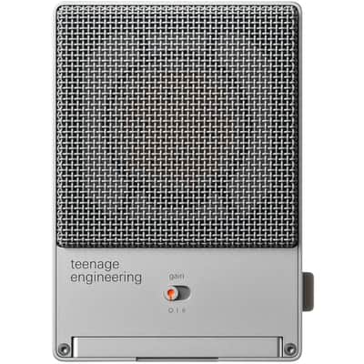 Teenage Engineering CM–15 Portable Battery-Powered Condenser Microphone Audio Converter via USB-c, preamp, line Out, and Phantom Powered mini XLR image 2