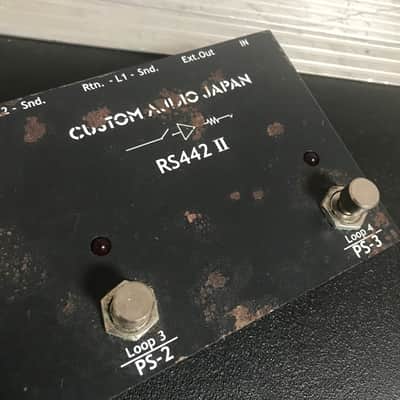 Custom Audio Electronics RS 442 MIDI Controller / True Bypass Loop Switcher GigRig GCX Skrydstrup image 2