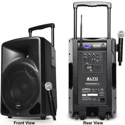 ALTO PROFESSIONAL TRANSPORT 12 Battery Powered Wireless PA System image 1