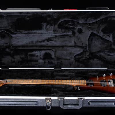 Ernie Ball JP15 7 String Tiger Eye Flame Top (864) image 7