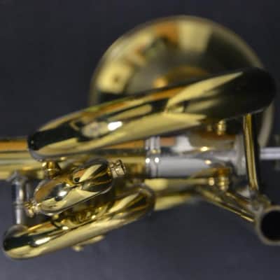 Corneta Bach Stradivarius 181-37 Corporation lacada en muy buen estado. image 10