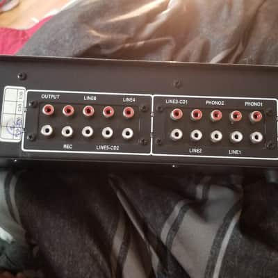 Rare Vintage DJ Equipment Gem Sound DMX-90 Stereo Mixer  1990's Black image 10
