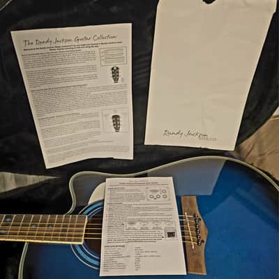 Randy Jackson Limited Edition American Tribute Acoustic Electric Guitar image 13