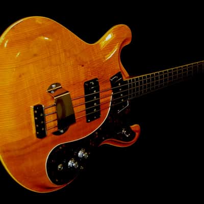 Mosrite MARK X, Model 502 JOE MAPHIS BASS 1967 Natural. Walnut Body. Spruce Top. Maple Neck. image 22