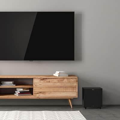 Klipsch R-80SWi 8-inch 150W Wireless Subwoofer with High Performance Driver for Deep Bass Black (RENEWED) image 4