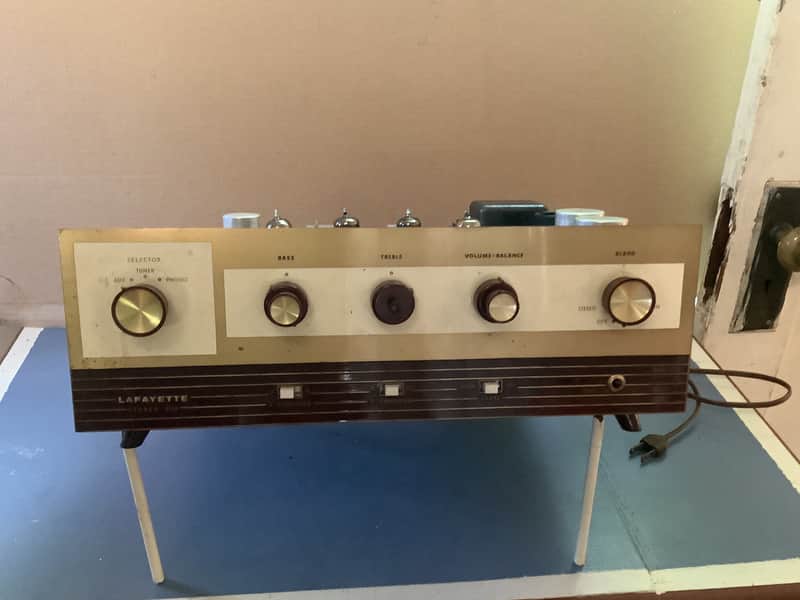Lafayette integrated amp Stereo 236 1960’s - Clean average unrestored condition image 1