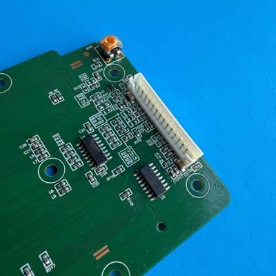 Nektar Impact LX49+ MIDI Keyboard Part: Drum Trigger Pad Circuit Board PCB image 7