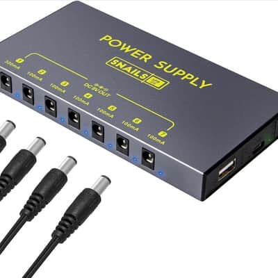 Knight Music “The Horse” PS02 - RECHARGEABLE Isolated Pedal Power Supply Battery - 9v Adapter image 4