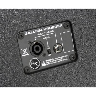 GALLIEN KRUEGER CX410 4x10" 4 ohm Bass Speaker Cabinet image 12