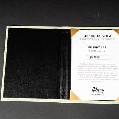 Gibson 1968 Les Paul Custom Murphy Lab Light Aged Custom Shop - Argentine Grey! image 18