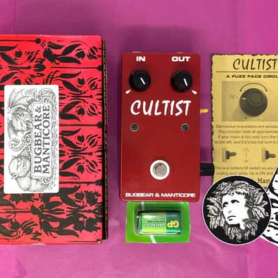Bugbear & Manticore - CULTIST (1967) - NKT CV7005 / Mullard OC42 Germanium Fuzz Face Guitar Effects Pedal - Serial #001 - image 1