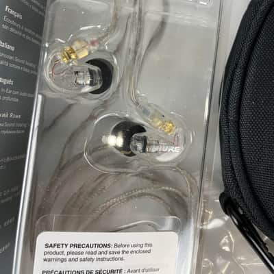 Shure SE215 Single Driver In-Ear Monitors, Clear image 2
