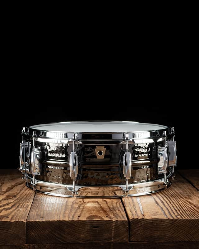 Ludwig 5"x14" Hammered Black Beauty Snare Drum - Free Shipping image 1