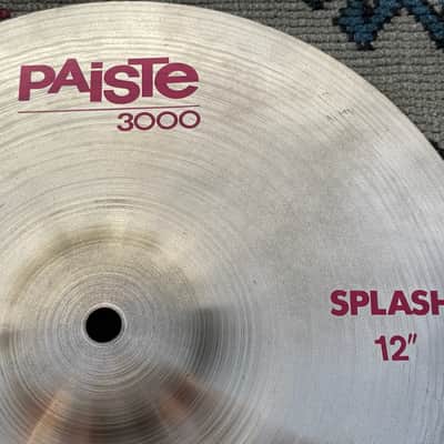 12" Paiste 1980s 3000 Splash Cymbal 508g image 3