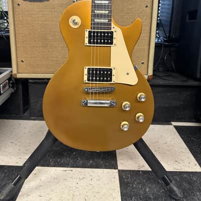 Gibson Les Paul Studio '50s Tribute with Humbuckers 2012 Goldtop 7.10 lbs image 6