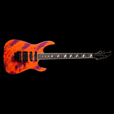 Used 2002 Caparison TAT II Electric Guitar Red Sunset Owned by Andy LaRocque image 2