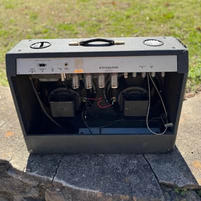Epiphone Embassy EA 300 RVT Vintage 1960's Kalamazoo 6L6 Tube Twin 12" Combo Guitar Amp Gibson Reverb Tremolo image 10