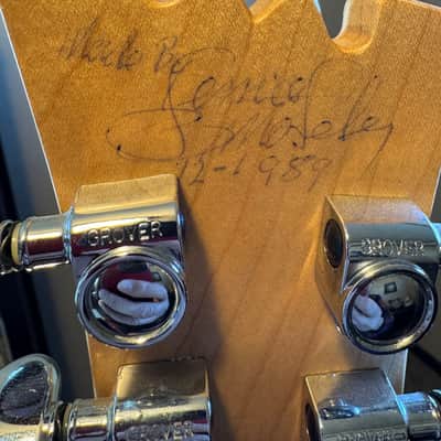 Mosrite The Nokie - Signed by Nokie Edwards & Semie Moseley - Case and box - Vintage image 5