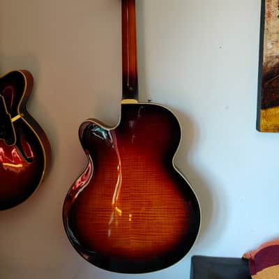 D’angelico  NYL-5  dhNew Yorker  2006 Sunburst vestax terada made in japan image 8