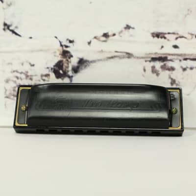 Vintage Hohner Pro Harp Harmonica w/ Original Case Key B New Old Stock image 2
