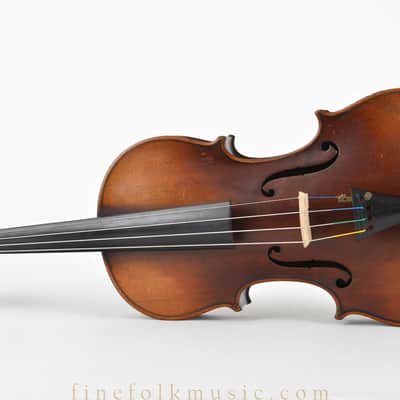 1900s Bohemian or Saxon violin image 10
