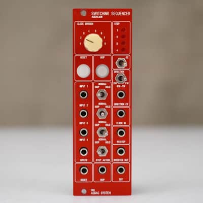ADDAC System ADDAC206 Switching Sequencer Eurorack Module #58401 image 1