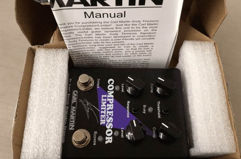 Carl Martin Andy Timmons Signature Compressor/Limiter Pedal image 1