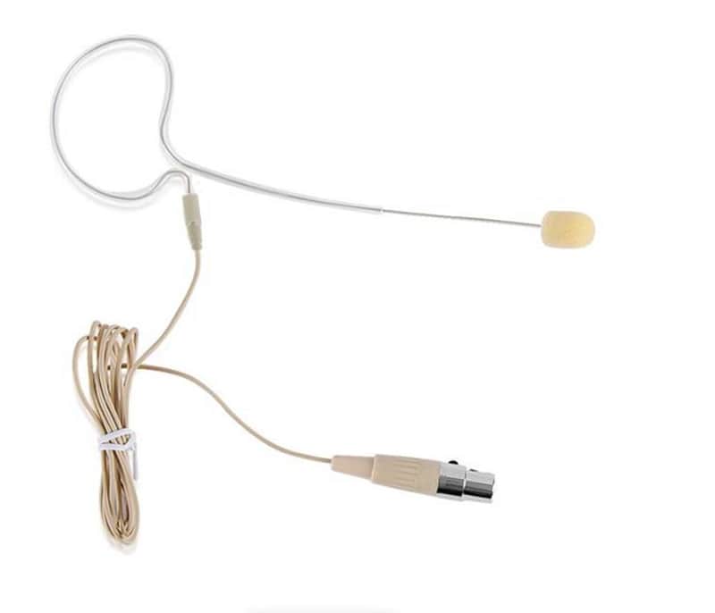 Pyle PMEMS10 Tan Headset for Shure Wireless Transmitter - Tan image 1