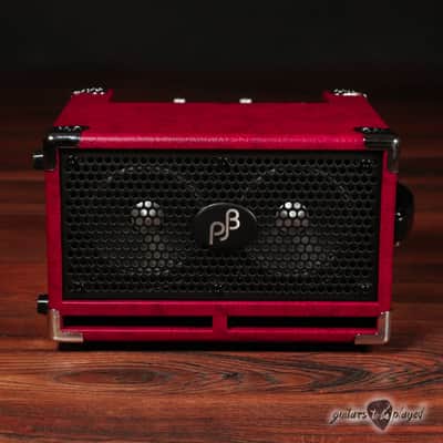 Phil Jones Bass BG-120 Bass Cub Pro 2x5” 120W Combo Amp w/ Cover – Red image 2