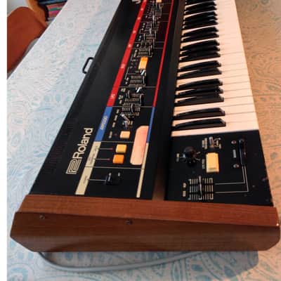 Roland Juno-60 61-Key Polyphonic Synthesizer 1982 - 1984 - Black image 8