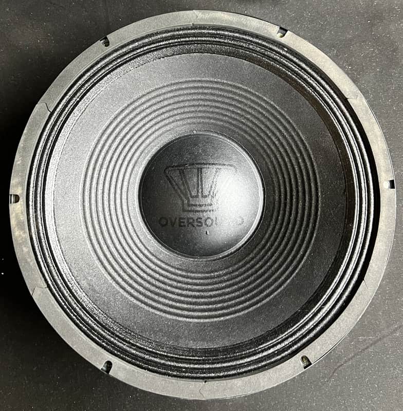 Oversound 12" Speaker 12 Steel 300 600 Watts 8 Ohms Woofer image 1