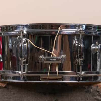 1990s Ludwig 5x14 LR-717 Rocker Snare Drum image 10