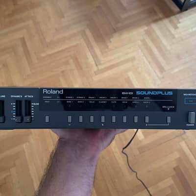 Roland EM-101 Sound Plus Analog Synthesizer Module image 1