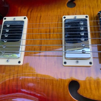 PRS Hollowbody II 2007 - Dark Cherry Sunburst image 9