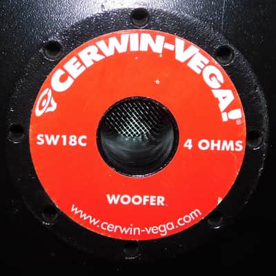 Cerwin Vega SW18C 18" woofer subwoofer speaker #2 image 4