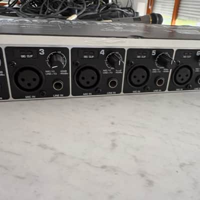 Behringer Ultragain Pro-8 Digital ADA8000 8-Channel Mic Preamp with A/D Converter 2000s - Black / Silver image 4