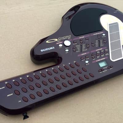 Suzuki QC-1 QChord Omnichord Synthesizer Autoharp Keytar + Original Hard Case (Q Chord, Q-Chord) image 5