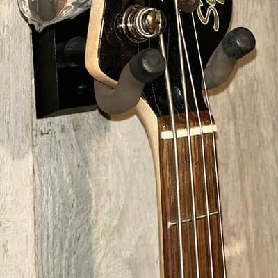 Squier Paranormal Rascal Bass HH in Metallic Black, Ships Ultra Fast with a Pro Set Up! image 6