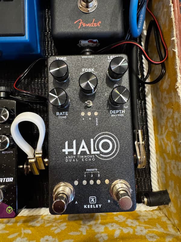 Keeley Halo Andy Timmons Signature Dual Echo 2022 - Present - Black image 1