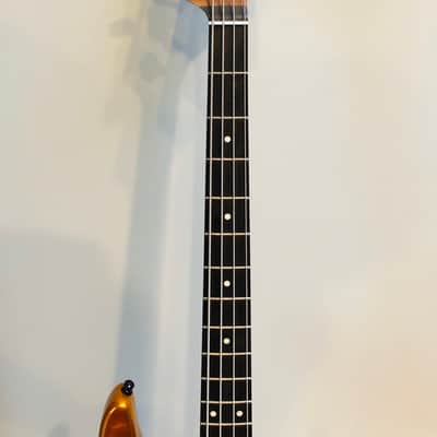 Warmoth Bass Guitar, Aguilar OBP1 preamp. Bartolini pickups image 4