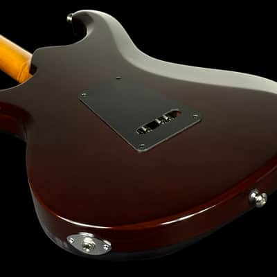 2024 Knaggs Larry Mitchell Signature Severn Tier 2 Flame Top Gloss ~ Charcoal Burst image 4