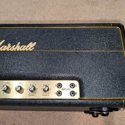 Marshall JMP 1959 Super Lead 2-Channel 100-Watt Guitar Amp Head 1967 - 1975 - Black image 4